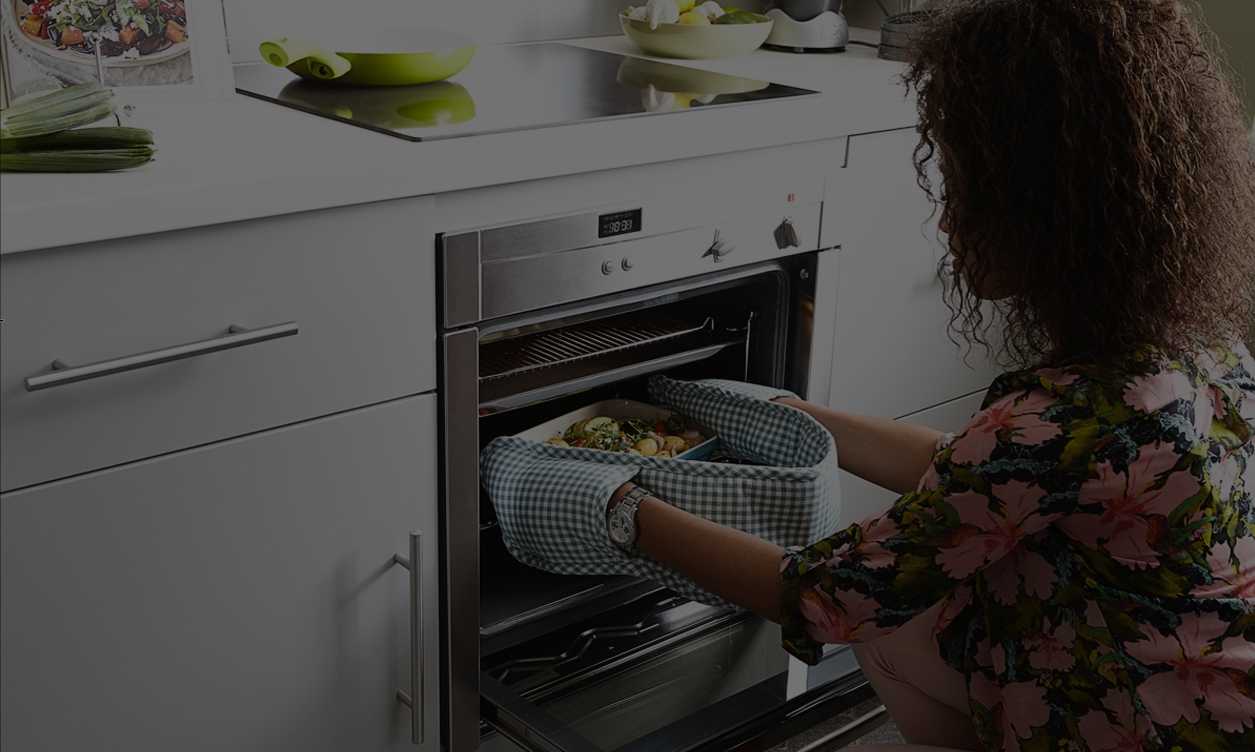 Gas Oven cooking